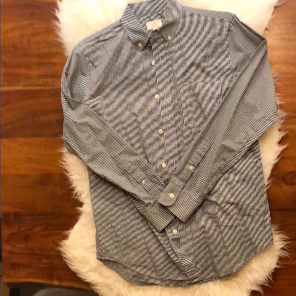 Club Monaco Gingham Button Down Shirt